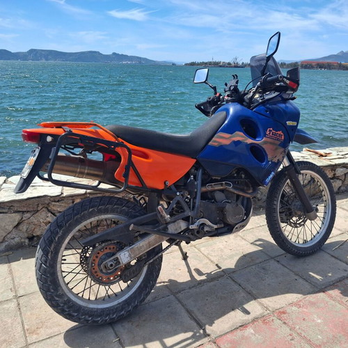 Touratech side luggage racks for KTM 640