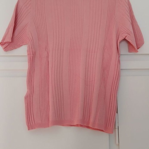 Marks & Spencer women's blouse pink short-sleeve XL new