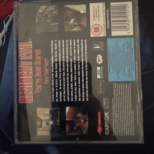 Resident Evil 1 PC game like new mint condition retro