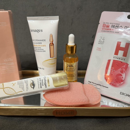 Beauty Care Set with Sunscreen and Facial Products new