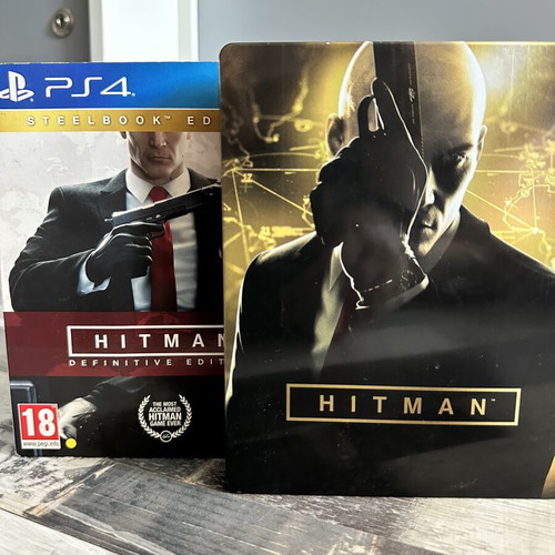 Hitman Definitive Steelbook Edition PS4 like new