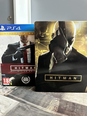 Hitman Definitive Steelbook Edition PS4 like new