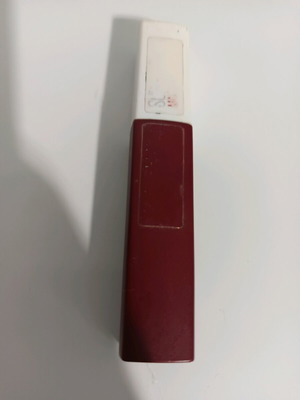 Maybelline Lip Ink long-lasting lipstick used once, burgundy shade