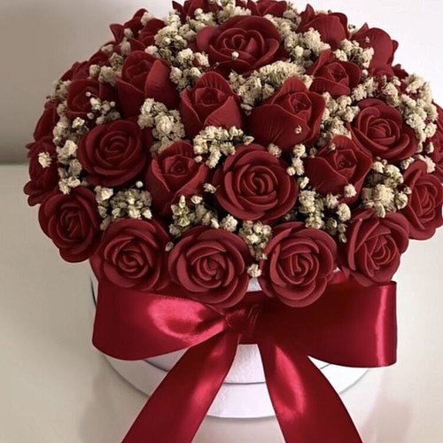 Wax Flower Bouquet new with customizable color and scent