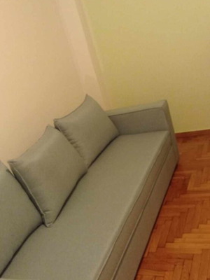 Three-seater sofa Hug Maison, fabric upholstery, 2.40 x 0.90 m