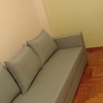 Three-seater sofa Hug Maison, fabric upholstery, 2.40 x 0.90 m