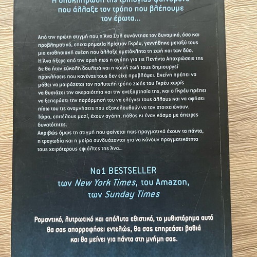 Fifty Shades of Grey: Freed like new, Patakis edition