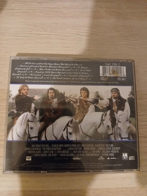 The Three Musketeers soundtrack CD