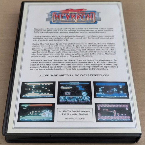 Nevryon (The Fourth Dimension) (BBC Micro Model B / Master, Disk)
