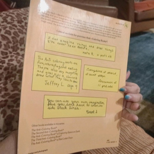 The 4th Anti Coloring Book new, English