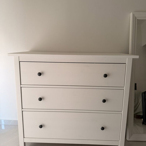 Ikea wooden chest of drawers