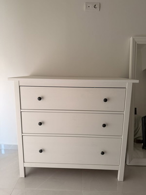 Ikea wooden chest of drawers