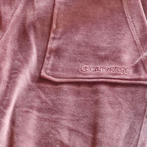 Converse velvet brown trousers slightly used vintage