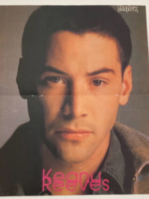 Αφίσα Keanu Reeves - INXS από περιοδικό ΜΠΛΕΚ σε καλή κατάσταση