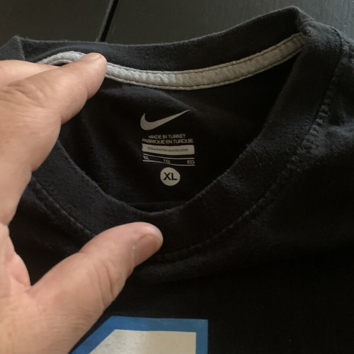 Nike Carolina Panthers tee XL like new