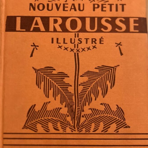 Nouveau Petit Larousse Illustré 1946 used, French dictionary