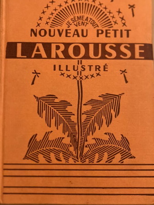 Nouveau Petit Larousse Illustré 1946 used, French dictionary