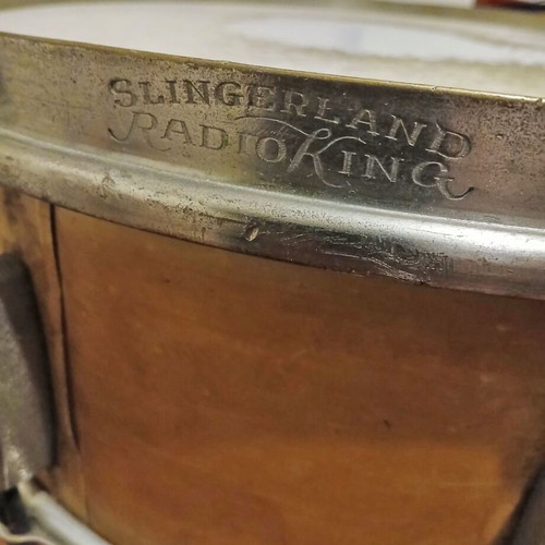 Vintage Slingerland snare drum 50's-60's like new with Tama stand