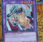 Gladiator Beast Essedarii Fusion Monster κάρτα σαν καινούργιο