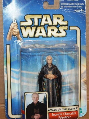 Hasbro Star Wars Attack Of The Clones Supreme Chancellor Palpatine new