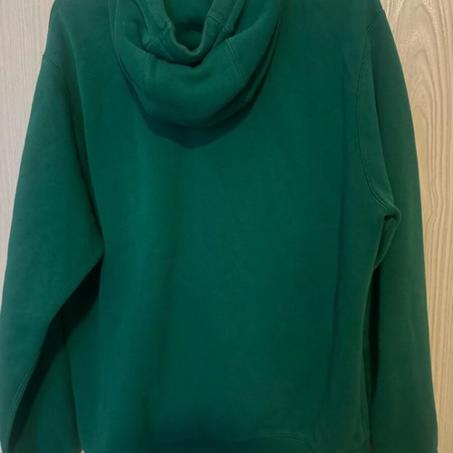 Nike hooded sweatshirt green like new