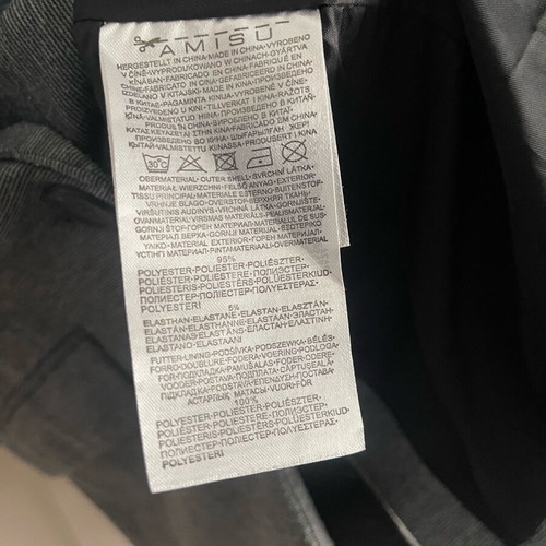 Amisu women's grey jacket used, size small