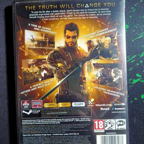 Deus Ex Human Revolution PC like new