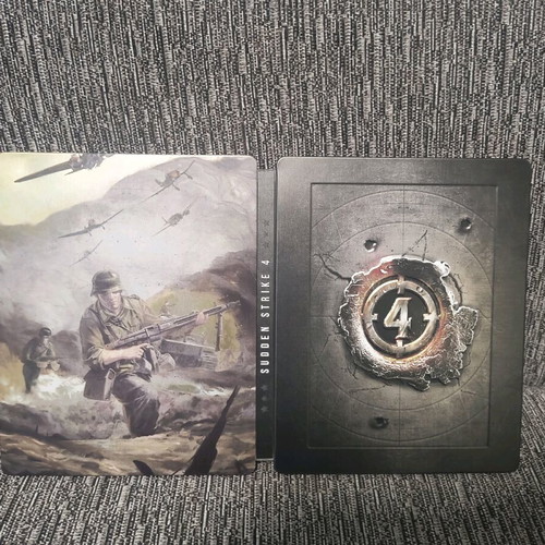 Sudden Strike 4 PS4 Steelbook edition like new