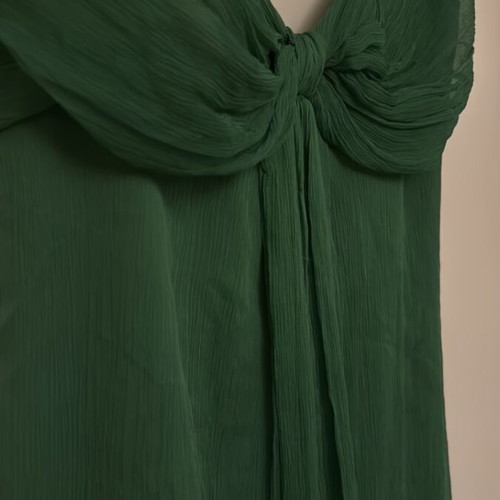 Zara dress cypress color size Large like new