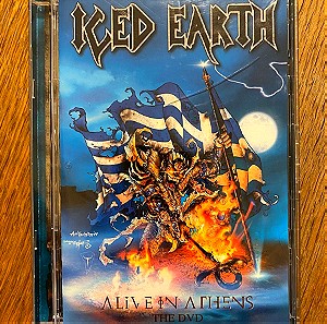 ICED EARTH ALIVE IN ATHENS DOUBLE DVD