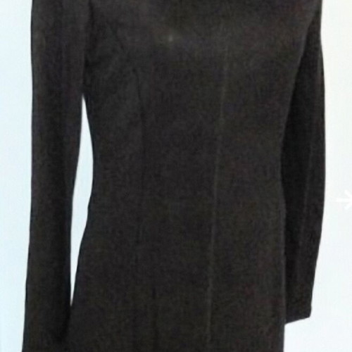 Wool dress Caren.C by Henke like new, black, large size