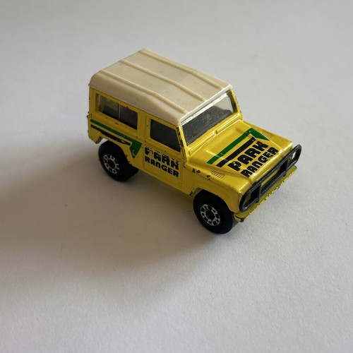 Matchbox Thailand 1987 Land Rover Ninety Park Ranger used