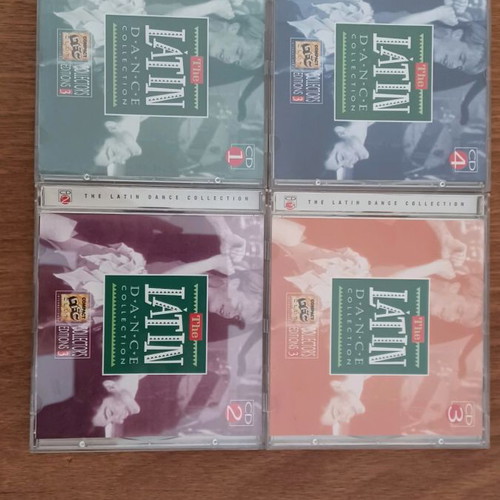 Latin CD collection used, set of 4