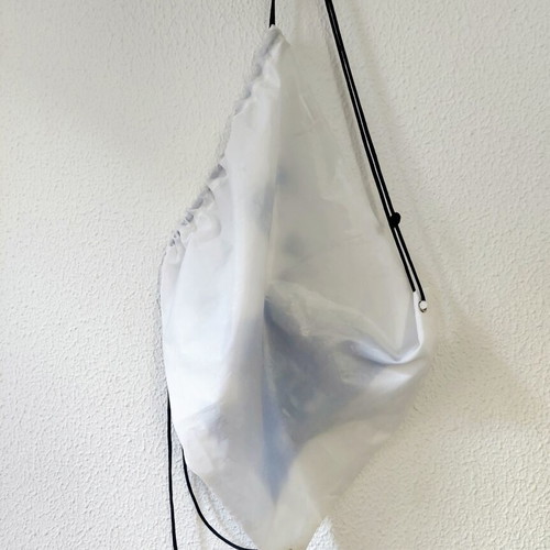 Athens Marathon The Authentic fabric drawstring backpack used, 5km race