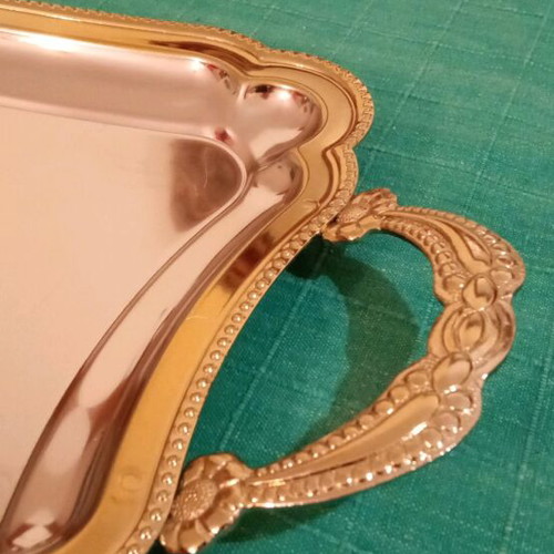 Silver-plated tray like new
