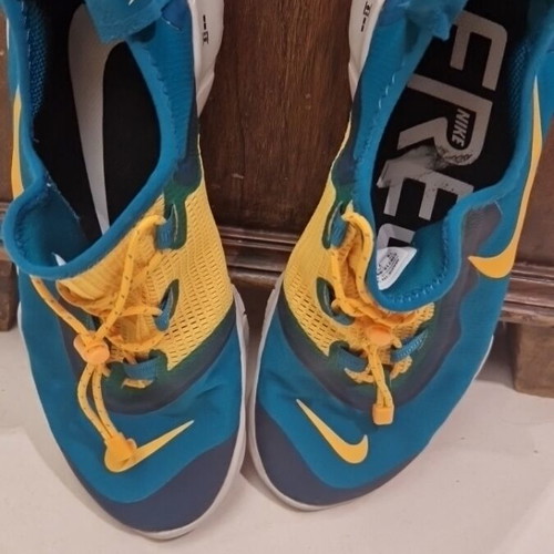 Nike Free shoes like new, green and yellow, size 42