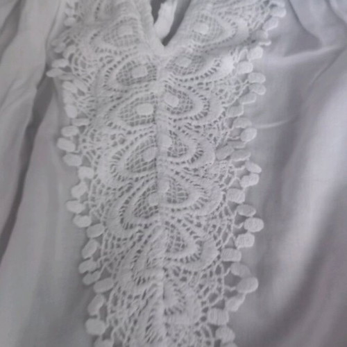 Women's blouses used, set of 3, size M, white