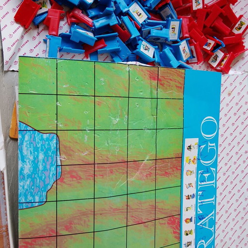 Stratego and Chase board game, incomplete for parts
