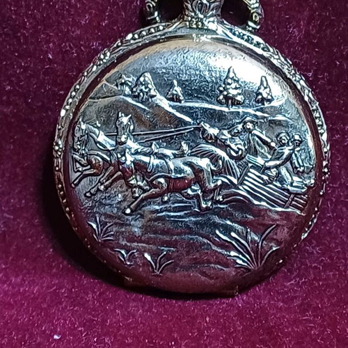 Opicin QUARTZ pocket watch like new