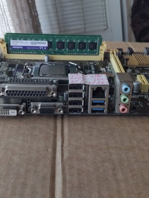 Asus H81M-C motherboard with Intel Core i5-4430 CPU, fan and RAM like new