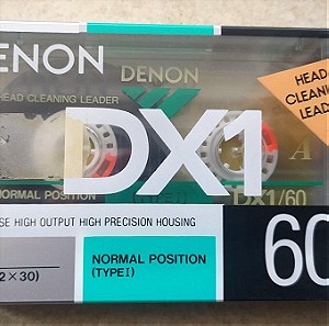 Denon DX1 60 Vintage Κασέτες Κενές Καινούριες-Σφραγισμένες