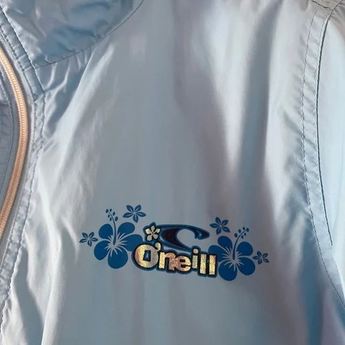 O'Neill windbreaker jacket like new, blue, size S/M