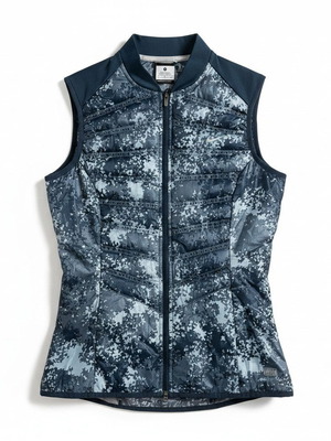 Nike Running Printed Down Vest Size S like new