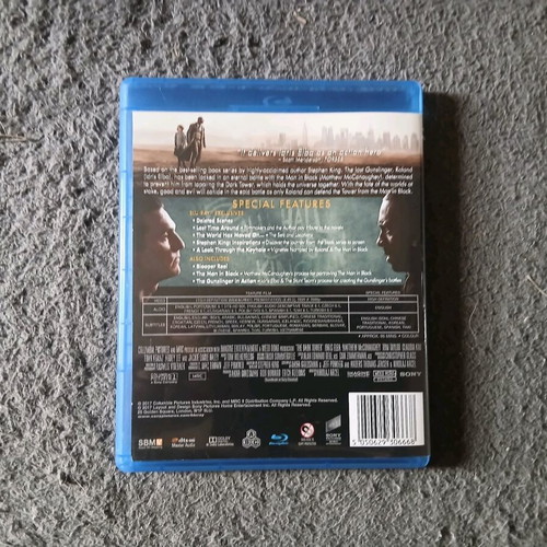 The Dark Tower Blu-Ray movie used with Greek subtitles