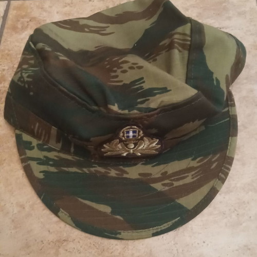Military cap with emblem No 58 new