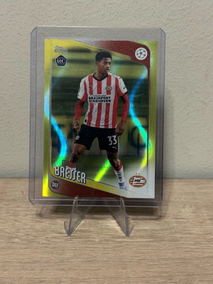 Topps UCC Flagship 2026 Michael Bresser PSV Eindhoven Rc yellow wave new