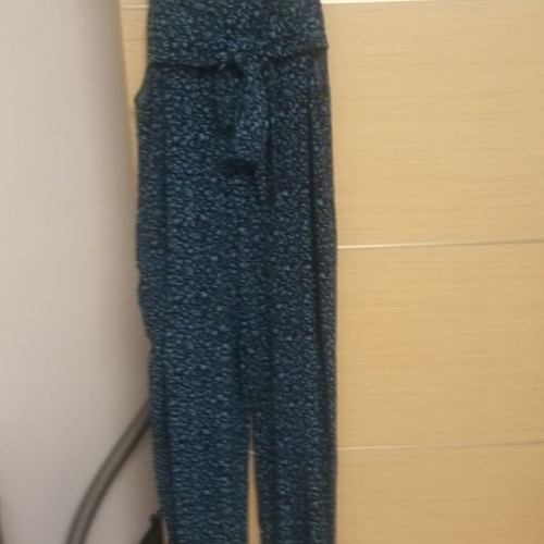 Pepe Jeans backless jumpsuit used, blue, size M