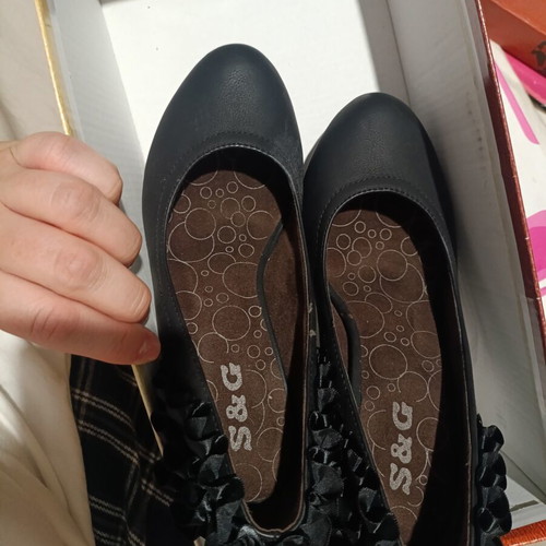 Pumps black size 37 used