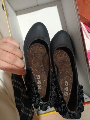 Pumps black size 37 used