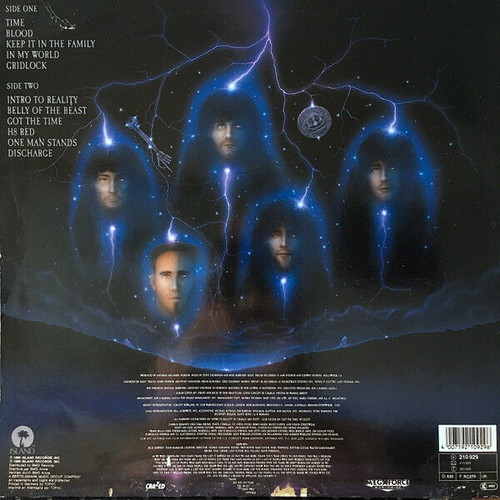Anthrax Persistence of Time vinyl record used, metal